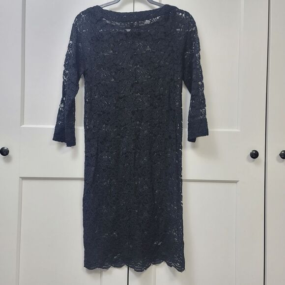 DIANE vonFURSTENBERG Lace Black Dress, 10 - Picture 7 of 7